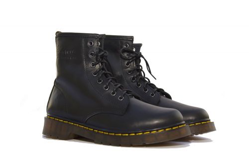 Giày da dr martens boot nam cổ cao 1460 thái lan màu đen