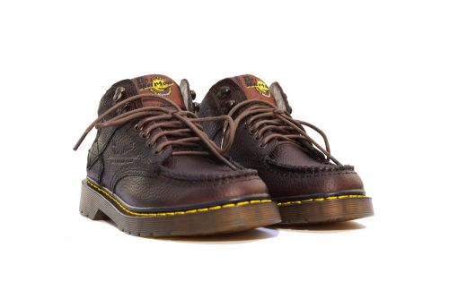 Giày da dr martens nam cổ lửng gồ 5989 thái lan màu nâu