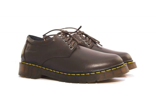 Giày da dr martens nam cổ thấp 8053 thái lan màu nâu